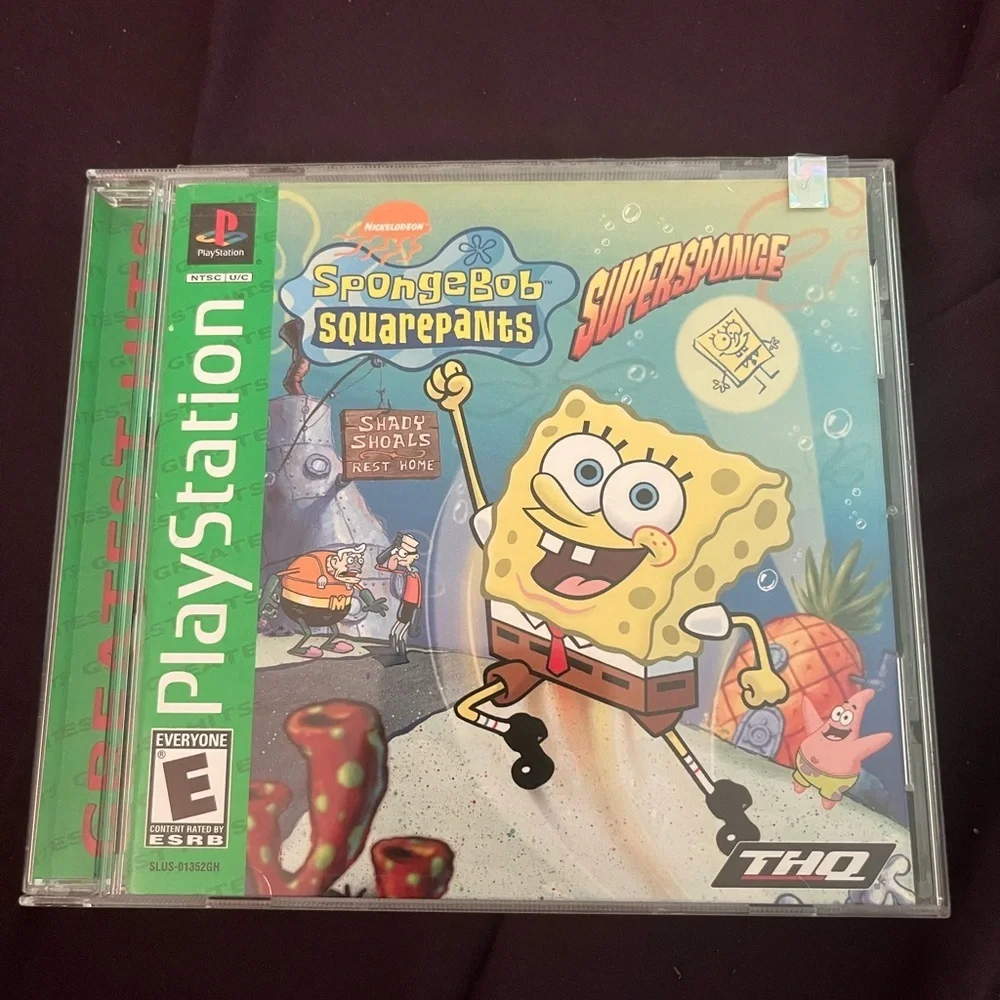 PlayStation SpongeBob SquarePants Supersponge Game